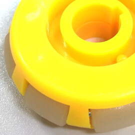 Multidirektionale Rad mit 8 Walzen, 51 mm